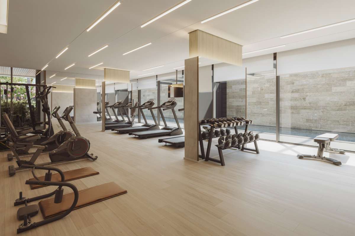 PERSPECTIVA ARTÍSTICA DO FITNESS, IMAGEM SUJEITA A ALTERAÇÕES.